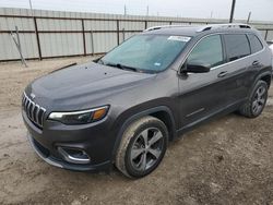 Vehiculos salvage en venta de Copart Temple, TX: 2019 Jeep Cherokee Limited