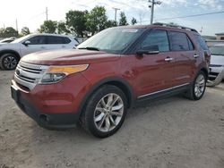 Salvage cars for sale at Riverview, FL auction: 2014 Ford Explorer XLT