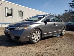 Salvage cars for sale from Copart Lyman, ME: 2010 Honda Civic LX