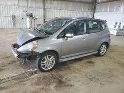 Salvage cars for sale from Copart Des Moines, IA: 2007 Honda FIT S