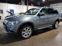 Salvage cars for sale from Copart Blaine, MN: 2007 BMW X5 4.8I