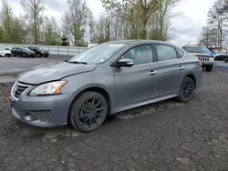 Salvage cars for sale from Copart Portland, OR: 2015 Nissan Sentra S