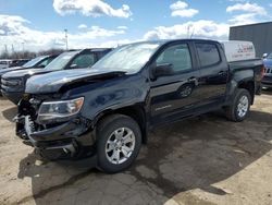 Salvage cars for sale from Copart Woodhaven, MI: 2021 Chevrolet Colorado LT