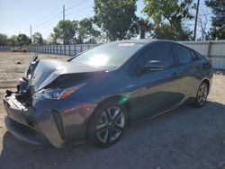 Salvage cars for sale at Riverview, FL auction: 2021 Toyota Prius Special Edition