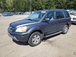 Salvage cars for sale from Copart Graham, WA: 2005 Honda Pilot EX