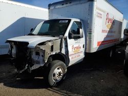 Salvage cars for sale from Copart Brighton, CO: 2013 Ford Econoline E350 Super Duty Cutaway Van