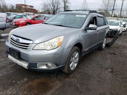 Salvage cars for sale from Copart New Britain, CT: 2011 Subaru Outback 2.5I Limited