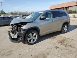 Salvage cars for sale from Copart Fort Wayne, IN: 2014 Toyota Highlander Limited