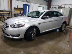 Salvage cars for sale at West Mifflin, PA auction: 2015 Ford Taurus Limited