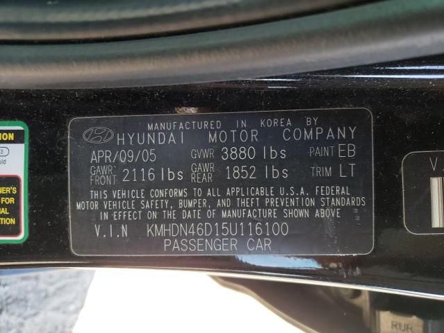 2005 Hyundai Elantra GLS