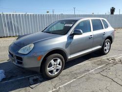Salvage cars for sale from Copart Van Nuys, CA: 2004 Porsche Cayenne