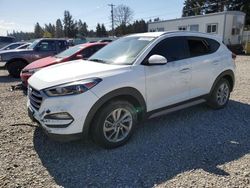 Salvage cars for sale from Copart Graham, WA: 2018 Hyundai Tucson SEL