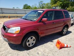 Salvage cars for sale from Copart Chatham, VA: 2004 Honda Pilot EXL