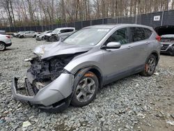 Salvage cars for sale at Waldorf, MD auction: 2017 Honda CR-V EXL