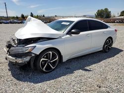 Honda Accord Sport salvage cars for sale: 2022 Honda Accord Sport