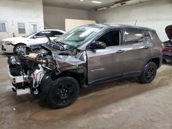 Salvage cars for sale at Davison, MI auction: 2018 Jeep Compass Sport