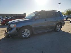 Salvage cars for sale from Copart Wilmer, TX: 2006 Toyota Highlander Hybrid