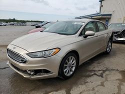 Salvage cars for sale at Memphis, TN auction: 2017 Ford Fusion SE