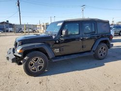 Salvage cars for sale at Los Angeles, CA auction: 2020 Jeep Wrangler Unlimited Sport