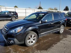 Salvage cars for sale at Littleton, CO auction: 2013 Subaru Outback 2.5I Limited