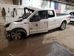 Ford salvage cars for sale: 2018 Ford F150 Supercrew