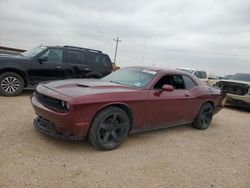 Salvage cars for sale from Copart Andrews, TX: 2018 Dodge Challenger SXT