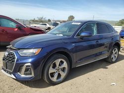 Salvage cars for sale at San Martin, CA auction: 2022 Audi Q5 Premium Plus 45