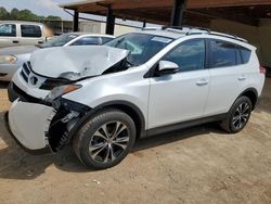 Salvage cars for sale at Tanner, AL auction: 2015 Toyota Rav4 Limited