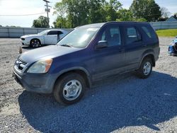 Salvage cars for sale at Gastonia, NC auction: 2002 Honda CR-V LX