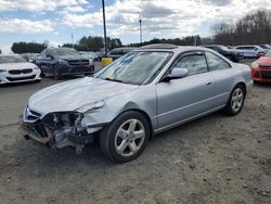 Salvage cars for sale from Copart East Granby, CT: 2001 Acura 3.2CL TYPE-S