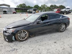 Infiniti Vehiculos salvage en venta: 2021 Infiniti Q50 Luxe