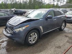 Salvage cars for sale from Copart Harleyville, SC: 2009 Infiniti FX35