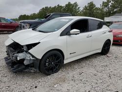 Salvage cars for sale at Houston, TX auction: 2018 Nissan Leaf S