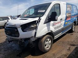 Salvage cars for sale from Copart Elgin, IL: 2017 Ford Transit T-250