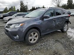 Salvage cars for sale at Graham, WA auction: 2014 Toyota Rav4 XLE