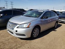 2014 Nissan Sentra S en venta en Elgin, IL