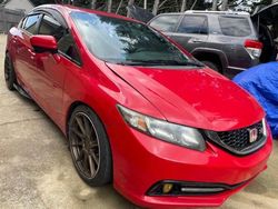 Salvage cars for sale from Copart Spartanburg, SC: 2015 Honda Civic SI