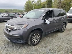 Salvage cars for sale at Concord, NC auction: 2021 Honda Pilot EXL