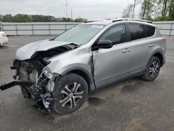 Toyota Rav4 salvage cars for sale: 2016 Toyota Rav4 LE