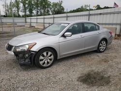 Salvage cars for sale at Spartanburg, SC auction: 2009 Honda Accord EX