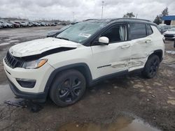 Salvage cars for sale at Woodhaven, MI auction: 2020 Jeep Compass Latitude