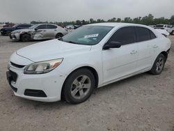 Salvage cars for sale from Copart Houston, TX: 2016 Chevrolet Malibu Limited LS