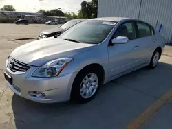 Salvage cars for sale at Sacramento, CA auction: 2012 Nissan Altima Base