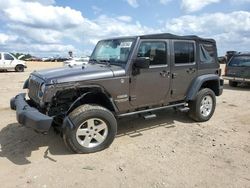 Jeep salvage cars for sale: 2014 Jeep Wrangler Unlimited Sport
