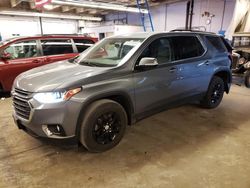 Salvage cars for sale at Wheeling, IL auction: 2019 Chevrolet Traverse LT