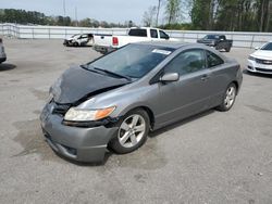 Salvage cars for sale at Dunn, NC auction: 2008 Honda Civic EX