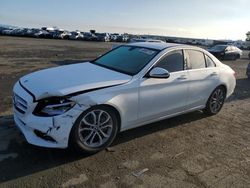 Salvage cars for sale at Martinez, CA auction: 2017 Mercedes-Benz C300