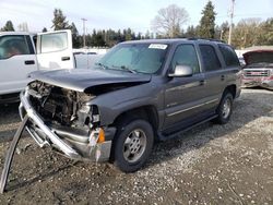 Salvage cars for sale at Graham, WA auction: 2001 Chevrolet Tahoe K1500