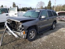 Vehiculos salvage en venta de Copart Graham, WA: 2001 Chevrolet Tahoe K1500