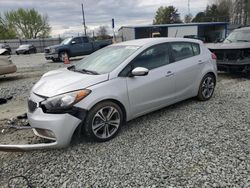 Salvage cars for sale from Copart Mebane, NC: 2016 KIA Forte EX